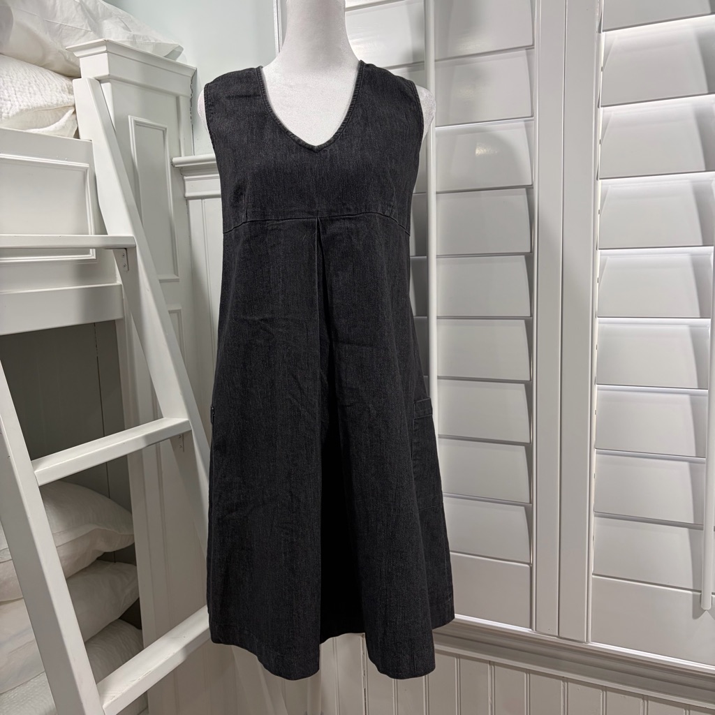 Sandro Dark Gray Textured Dress (14)